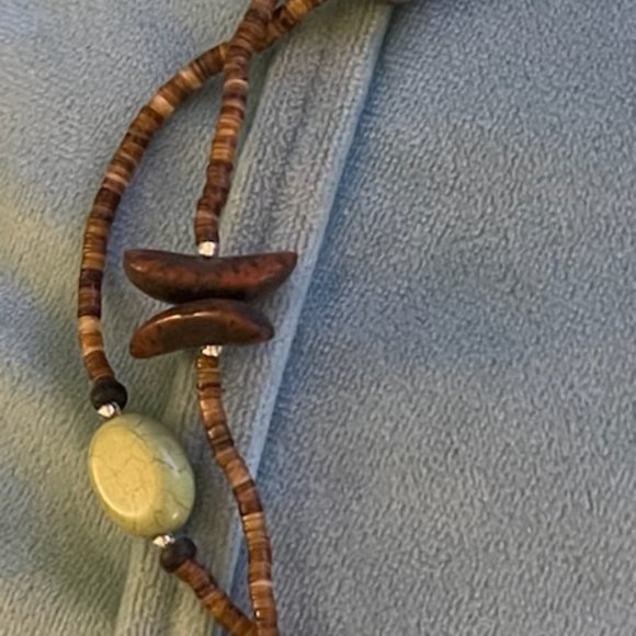 SILPADA 60” Necklace Howlite, Jasper, Copper N1569 - Picture 2 of 4